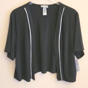 Catherines Open Front Shrug Jacket NWT Sz 1X